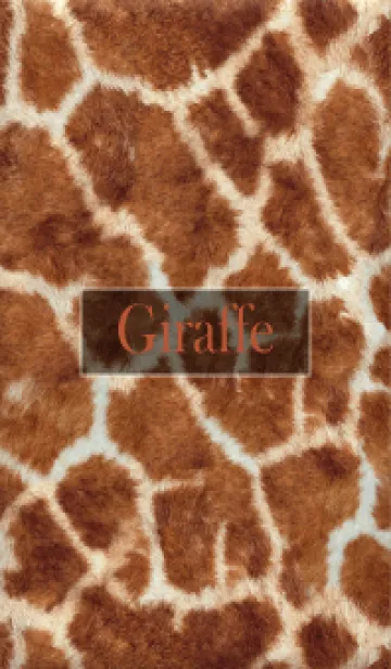 [LINE着せ替え] giraffe Fur 36の画像1