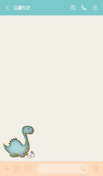 [LINE着せ替え] dinosaur Enamel Pin 24の画像2