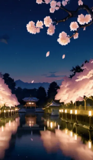 [LINE着せ替え] 桜花繚乱 #EUNJ02。の画像1