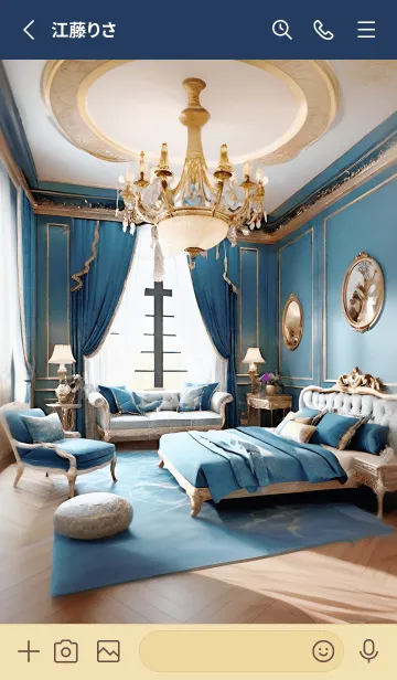 [LINE着せ替え] 私の美しい部屋 08の画像2