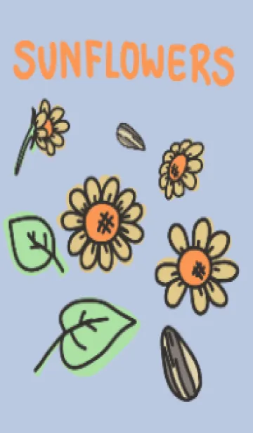 [LINE着せ替え] Nini sunflowerの画像1
