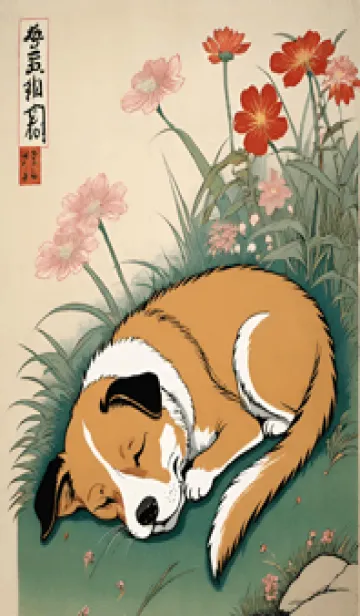 [LINE着せ替え] 浮世絵 ミャオミャオ猫 45f53Cの画像1