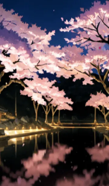 [LINE着せ替え] 桜花繚乱 #EHHE610。の画像1