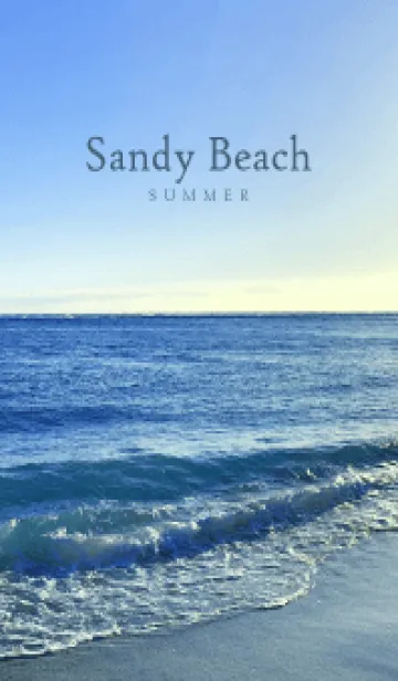 [LINE着せ替え] Sandy Beach HAWAII -SEA-の画像1