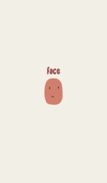 [LINE着せ替え] Face on finger.の画像1