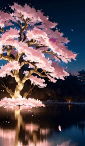 [LINE着せ替え] 桜花繚乱 #ETHM58。の画像1