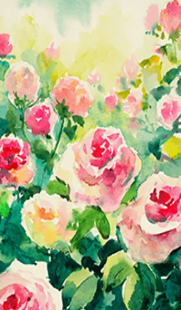 [LINE着せ替え] 薔薇(バラ)の花の着せかえ(R4048)の画像1