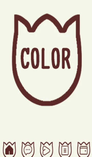 [LINE着せ替え] green color R113の画像1