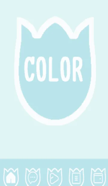 [LINE着せ替え] green color R119の画像1