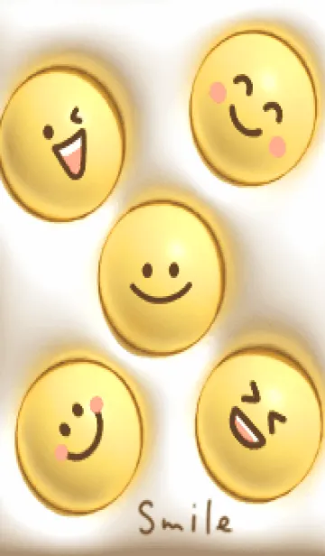 [LINE着せ替え] beige ぷくぷくスマイル05_1の画像1