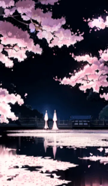 [LINE着せ替え] 桜花繚乱 #EUNJ020。の画像1