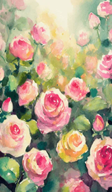 [LINE着せ替え] 薔薇(バラ)の花の着せかえ(R4042)の画像1