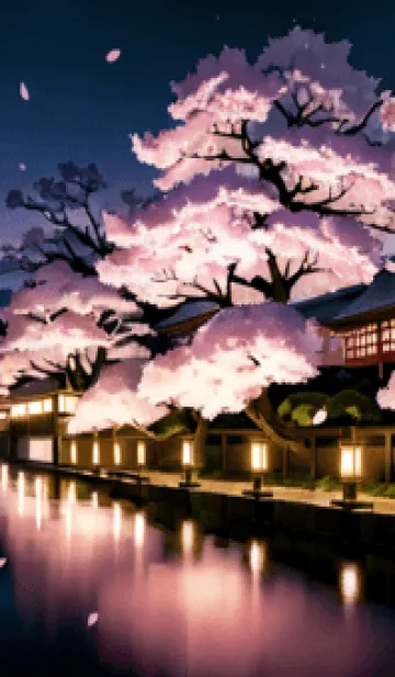 [LINE着せ替え] 桜花繚乱 #EUNJ012。の画像1