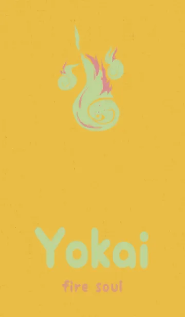 [LINE着せ替え] Yokai-火魂 フルーツの画像1