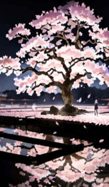 [LINE着せ替え] 桜花繚乱 #EWHI95。の画像1