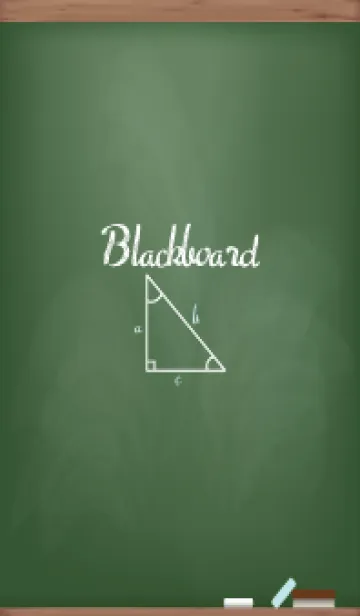 [LINE着せ替え] Blackboard Simple..11の画像1