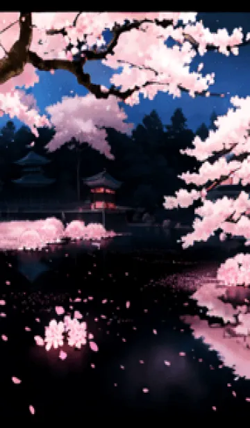 [LINE着せ替え] 桜花繚乱 #EWHI93。の画像1