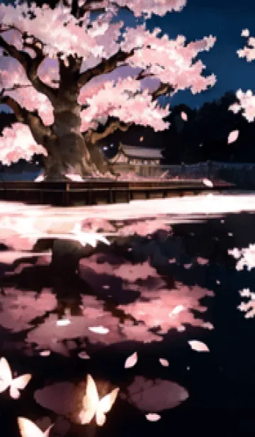 [LINE着せ替え] 桜花繚乱 #ERHI28。の画像1