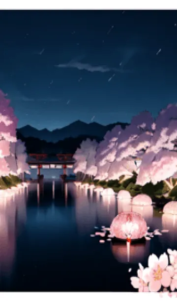 [LINE着せ替え] 桜花繚乱 #ELSaE17。の画像1