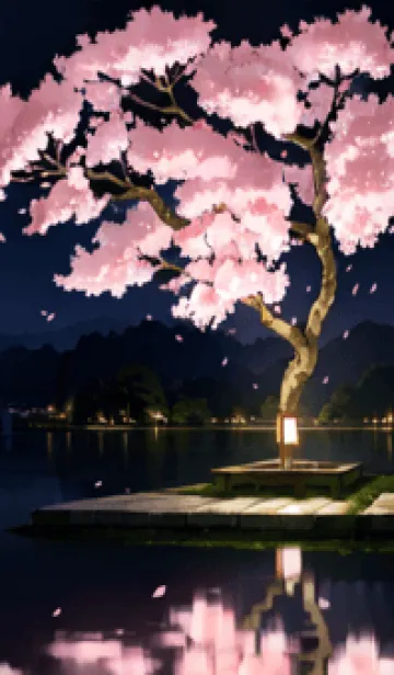 [LINE着せ替え] 桜花繚乱 #ELSaE12。の画像1