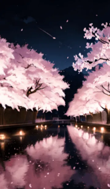 [LINE着せ替え] 桜花繚乱 #EUNJ026。の画像1