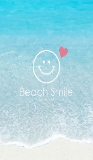 [LINE着せ替え] Beach Smile -HEART- 35の画像1