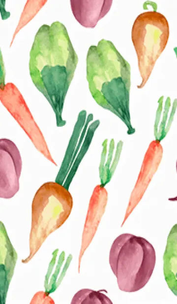 [LINE着せ替え] 【シンプル】お野菜の着せかえ#890の画像1