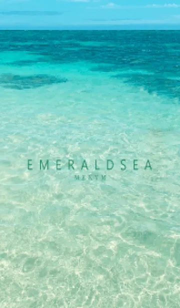 [LINE着せ替え] EMERALD SEA HAWAII-SHELL 32の画像1