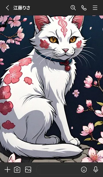 [LINE着せ替え] Good Luck Cat sXV6Wの画像2