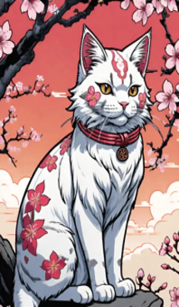 [LINE着せ替え] Good Luck Cat MOjCiの画像1