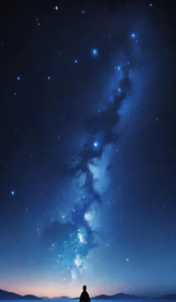 青い夜 AuMoSの着せ替えメイン画像
