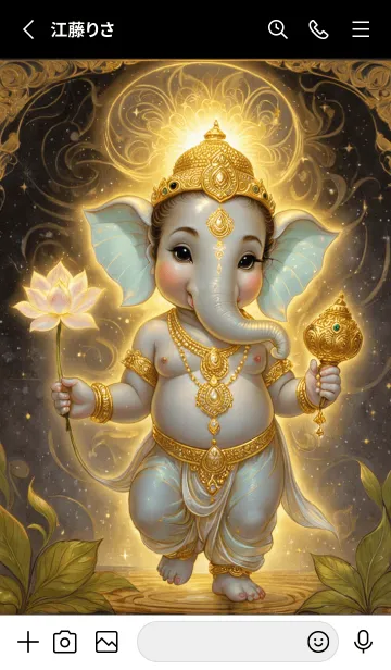 [LINE着せ替え] Ganesha_Business & Rich Theme (JP)の画像2