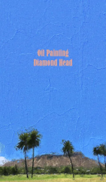 [LINE着せ替え] Oil Painting Diamond Head 79の画像1