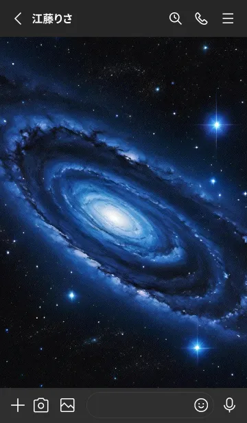 [LINE着せ替え] 外太空 宇宙 C7S1fの画像2