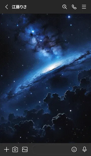 [LINE着せ替え] 外太空 宇宙 1pjdiの画像2