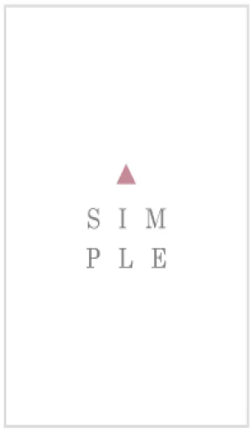 [LINE着せ替え] SIMPLE-TRIANGLE 13の画像1