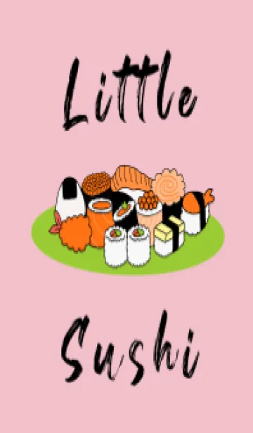 [LINE着せ替え] Little sushiの画像1