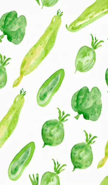 [LINE着せ替え] 【シンプル】お野菜の着せかえ#896の画像1