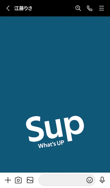 [LINE着せ替え] Sup .109の画像2