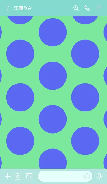 [LINE着せ替え] ドット _61の画像2