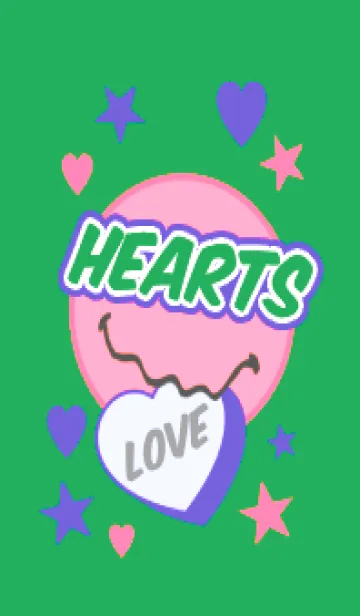 [LINE着せ替え] ラブ スマイル ポップ 24の画像1