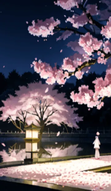 [LINE着せ替え] 桜花繚乱 #EXHS71。の画像1