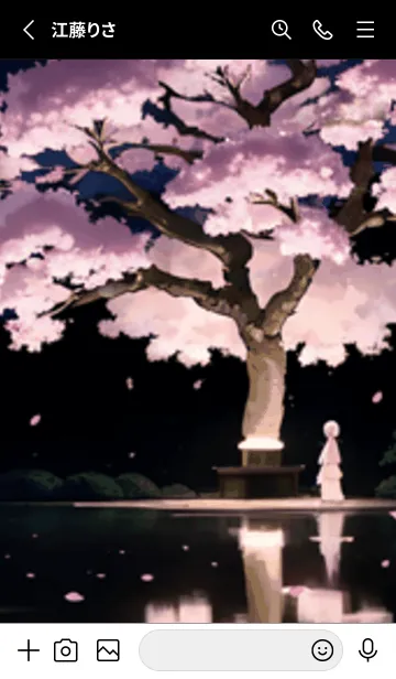 [LINE着せ替え] 桜花繚乱 #EHHE61。の画像2