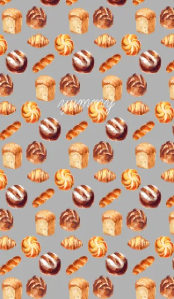 [LINE着せ替え] white パン パン パンの画像1