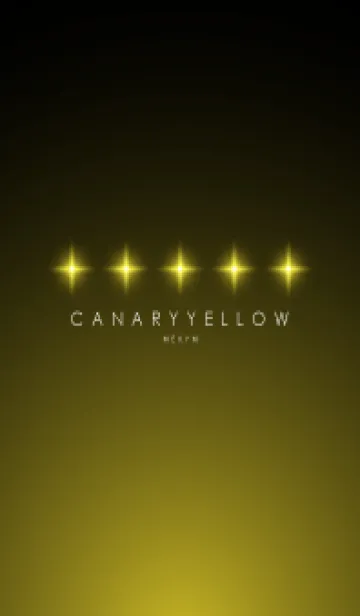 [LINE着せ替え] CANARY YELLOW STARLIGHTの画像1