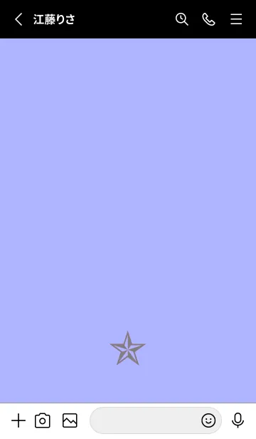 [LINE着せ替え] ロックスター イン ブラック 5の画像2