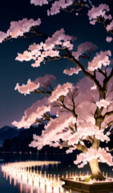 [LINE着せ替え] 桜花繚乱 #EXHS714。の画像1