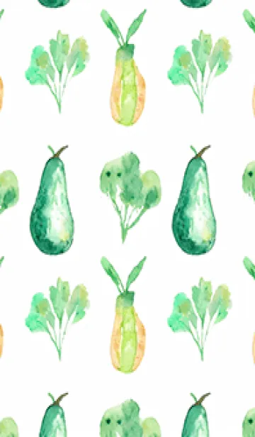 [LINE着せ替え] 【シンプル】お野菜の着せかえ#912の画像1