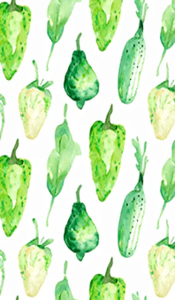 [LINE着せ替え] 【シンプル】お野菜の着せかえ#915の画像1
