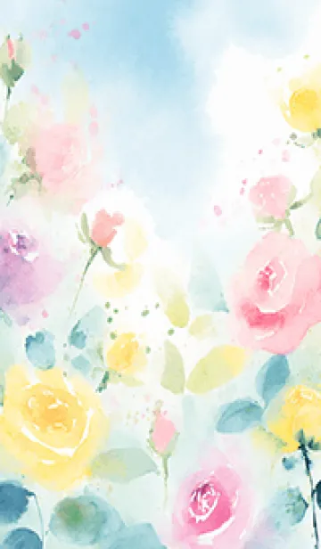 [LINE着せ替え] 薔薇(バラ)の花の着せかえ(R4091)の画像1